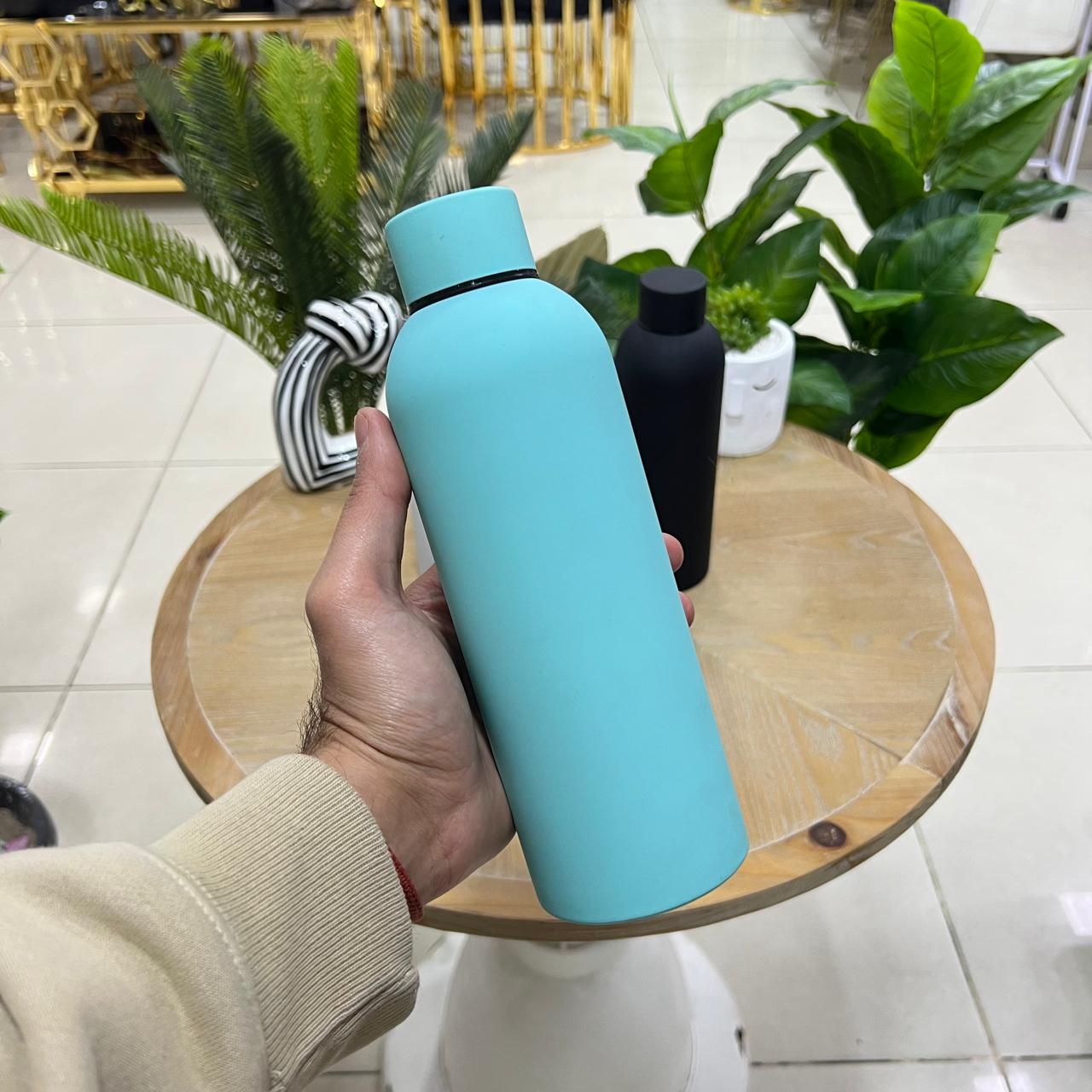 Minimalist Matte Stainless Steel Thermal Bottle