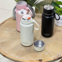 Big Matte Stainless Steel Thermal Bottle