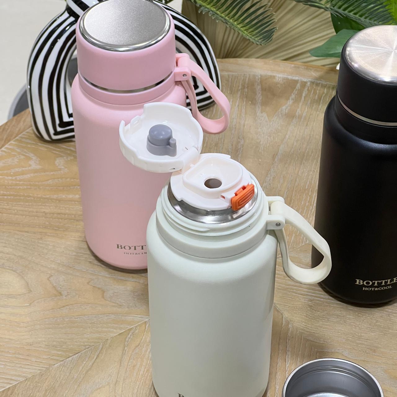 Big Matte Stainless Steel Thermal Bottle