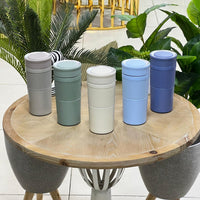 Textured Matte Stainless Steel Thermal Bottle
