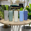 Textured Matte Stainless Steel Thermal Bottle