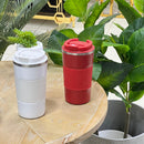 Steel Rim Design Stainless Steel Thermal Mug
