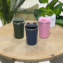 Rugged Matte Stainless Steel Thermo Mug
