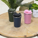 Rugged Matte Stainless Steel Thermo Mug