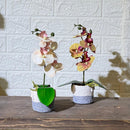 Cute Rope Stone Look Orchid