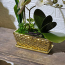 Chrome Artificial Plant Arrangement