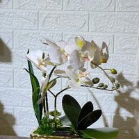 Chrome Artificial Plant Arrangement