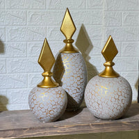Big Rustic Ceramic Vase Set
