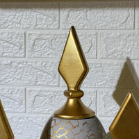Big Rustic Ceramic Vase Set