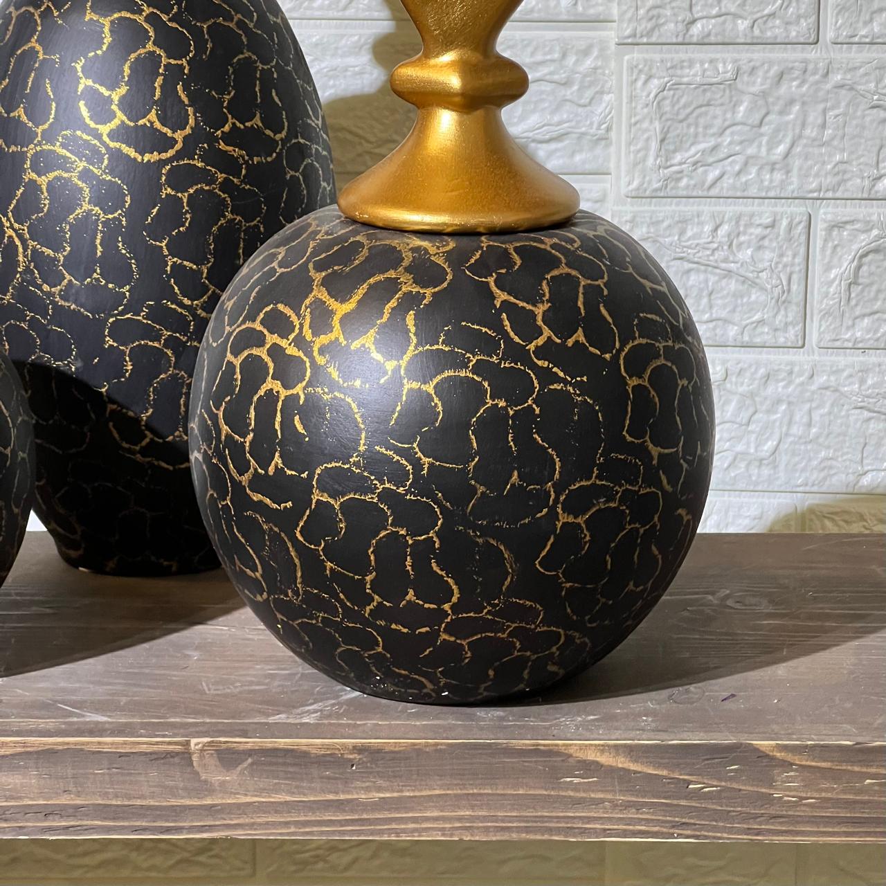 Big Rustic Ceramic Vase Set
