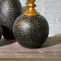 Big Rustic Ceramic Vase Set