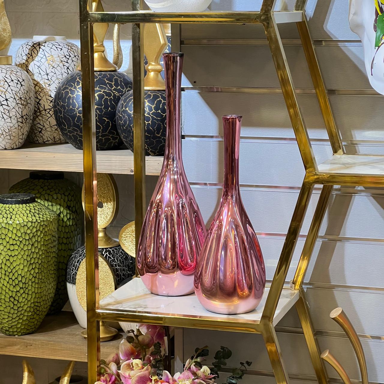 Pop Fuchsia Vase Set
