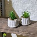 Cool Concrete Pot Artificial Succulent