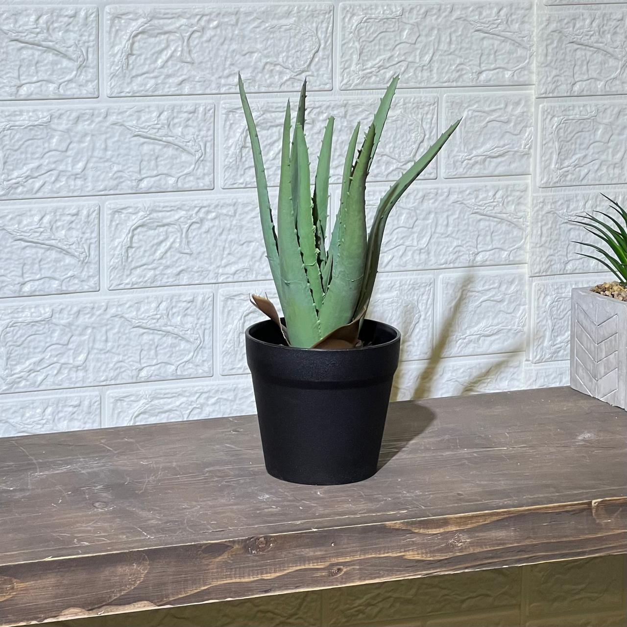 Realistic Aloe Vera Artificial Plant