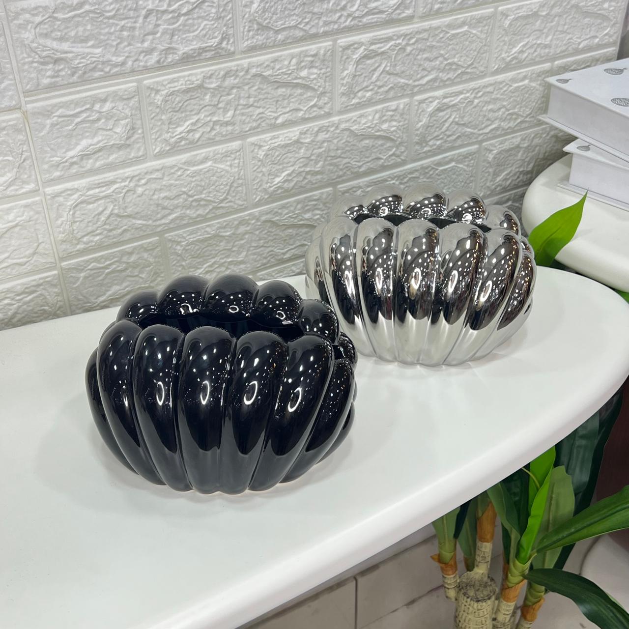 Shell Ceramic Tissue Box