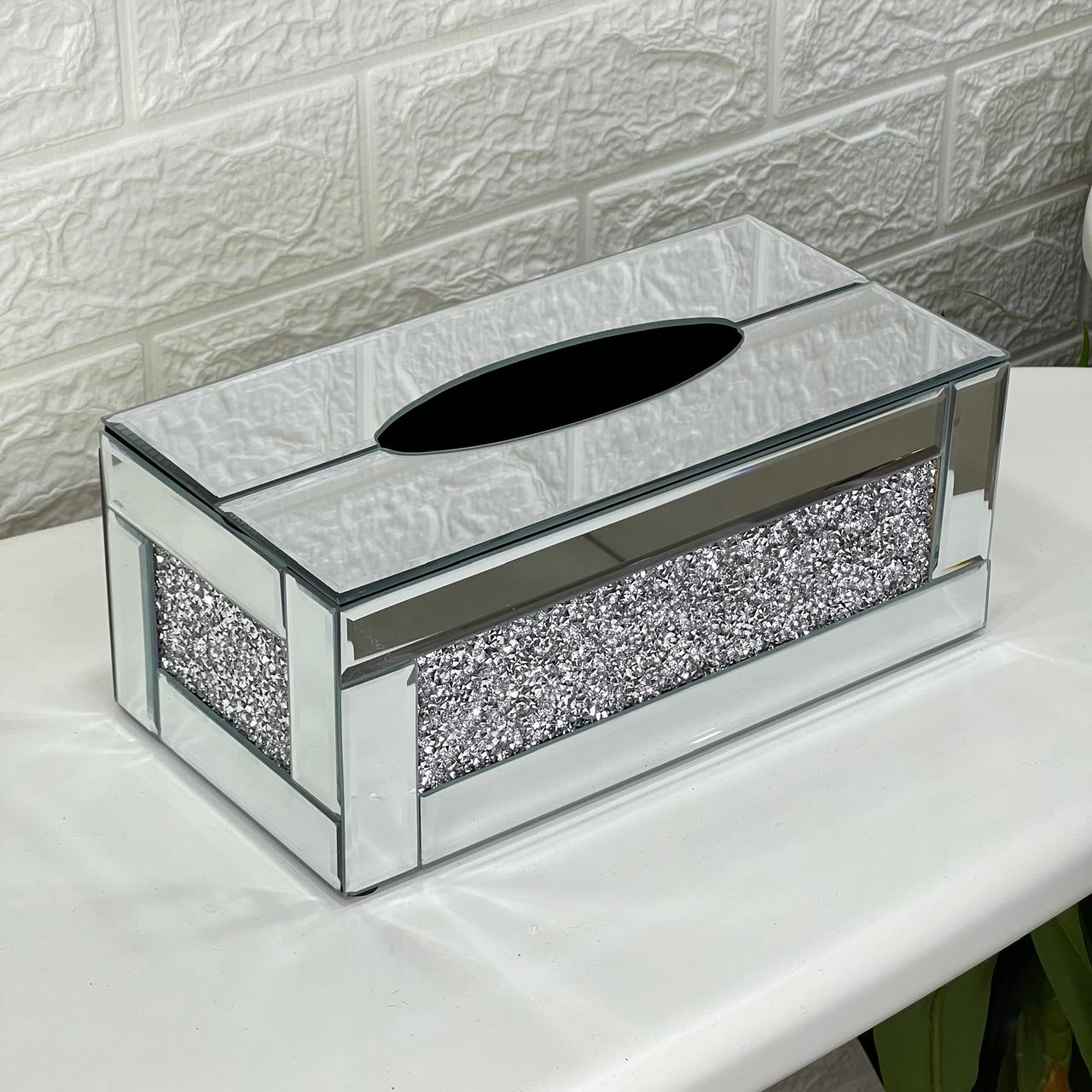 Luxury Mirror Tissue Box