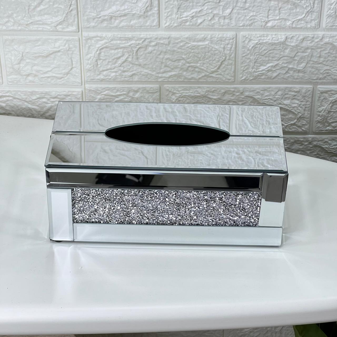 Luxury Mirror Tissue Box
