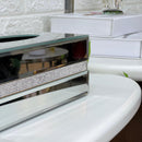 Luxury Stripe Mirror Tissue Box