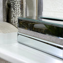 Luxury Stripe Mirror Tissue Box