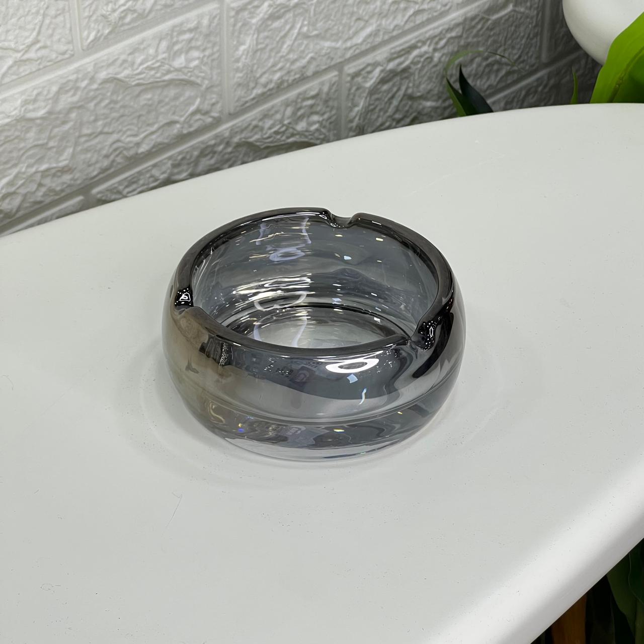 Sleek Glass Ashtray