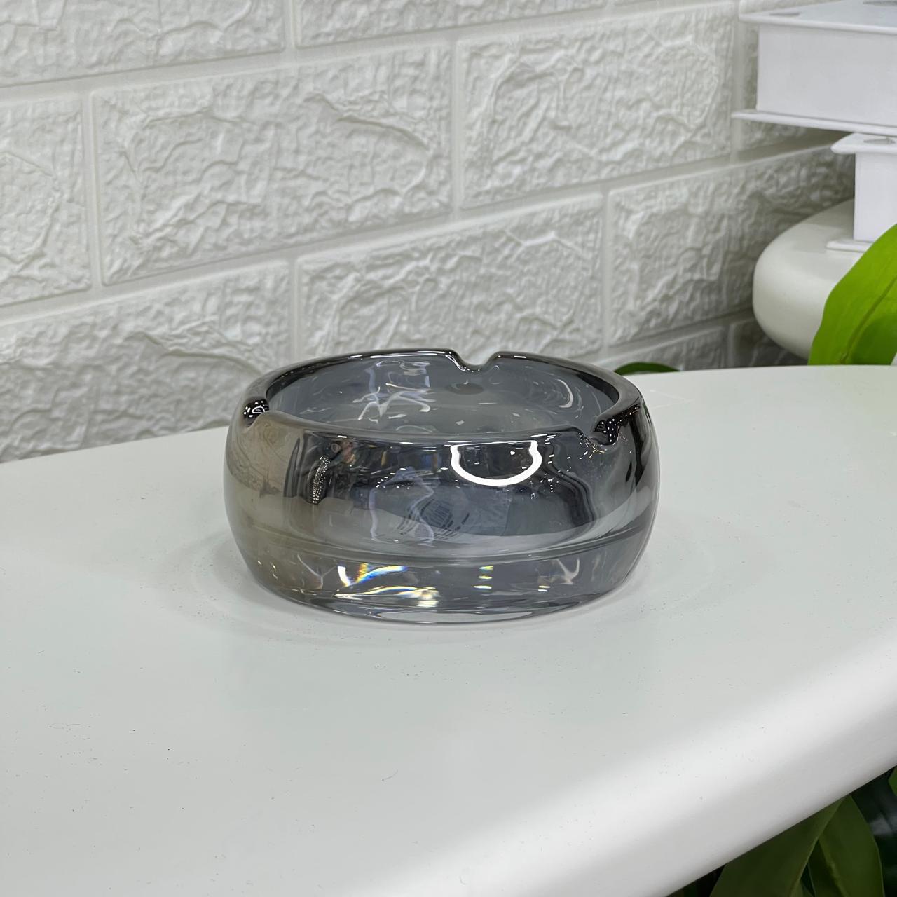 Sleek Glass Ashtray