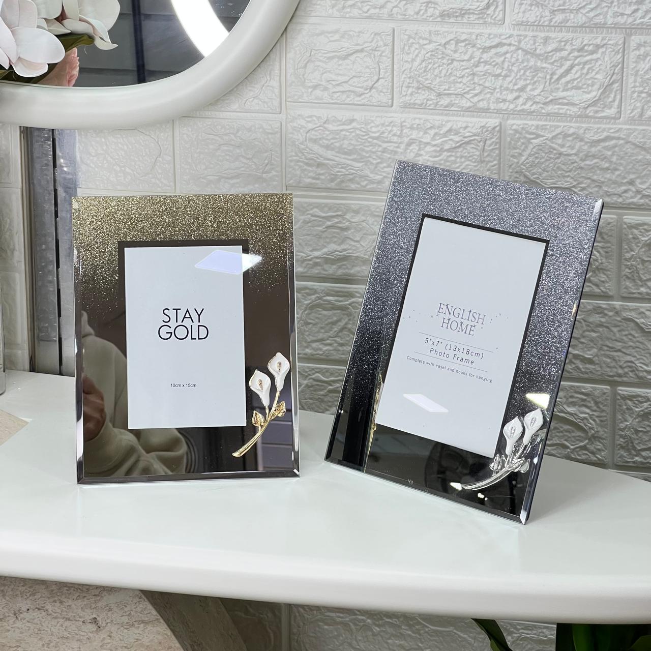Glitter Mirror Frame