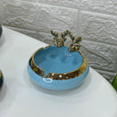 Gold Rim Ashtray
