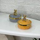 Teddy Gold Rim Ashtray