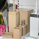 Chrome Rim 5 - Piece Bathroom Set