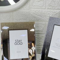 Glitter Mirror Frame