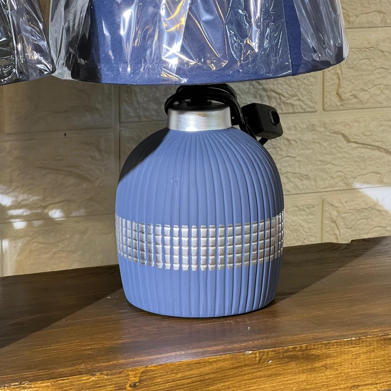 Lined Round Lamp