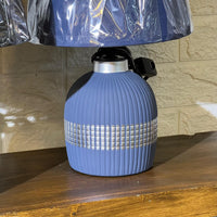 Lined Round Lamp