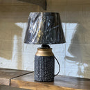 Specced Black & Gold Lamp