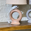 Round Ceramic Lamp