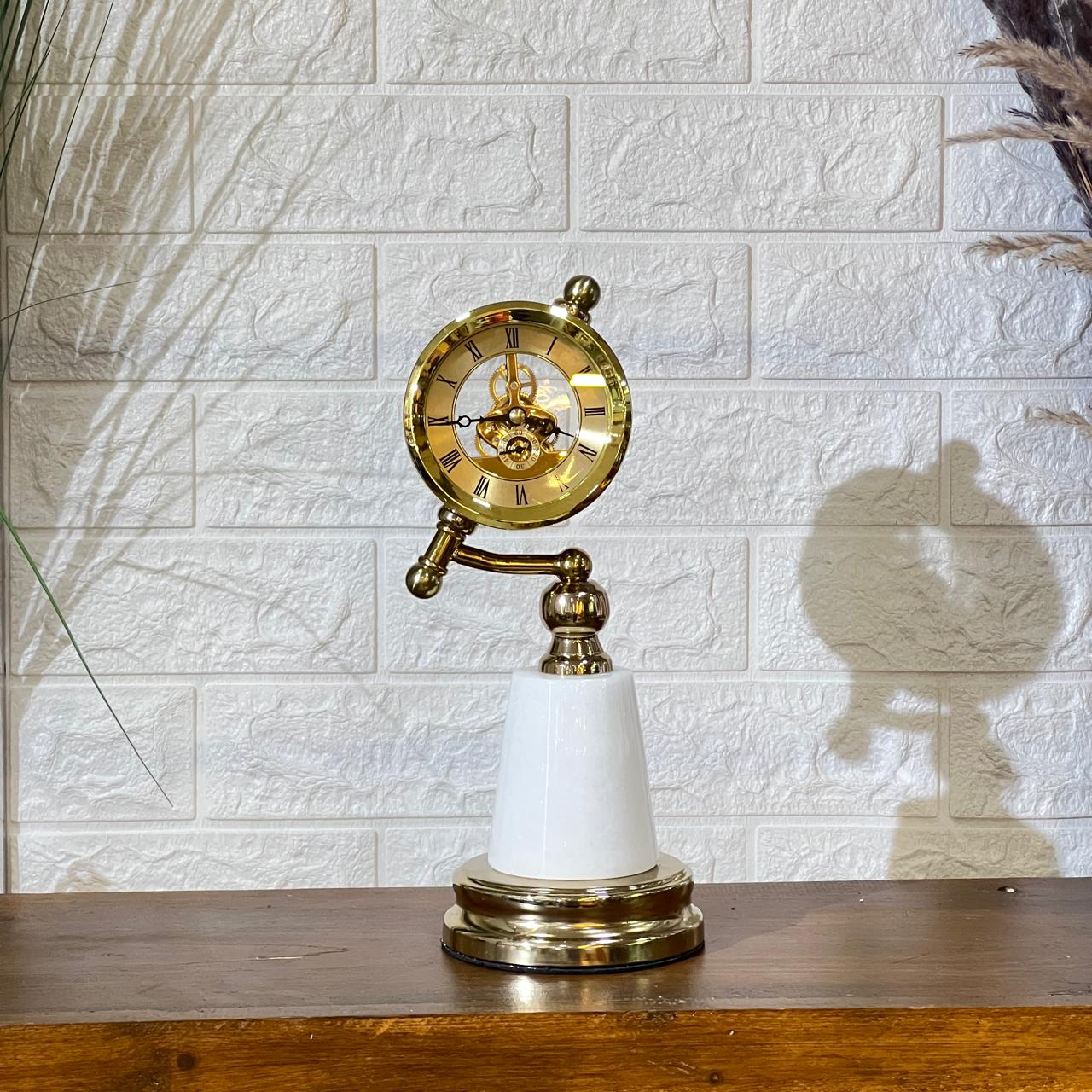 Luxury Marble Base Clock