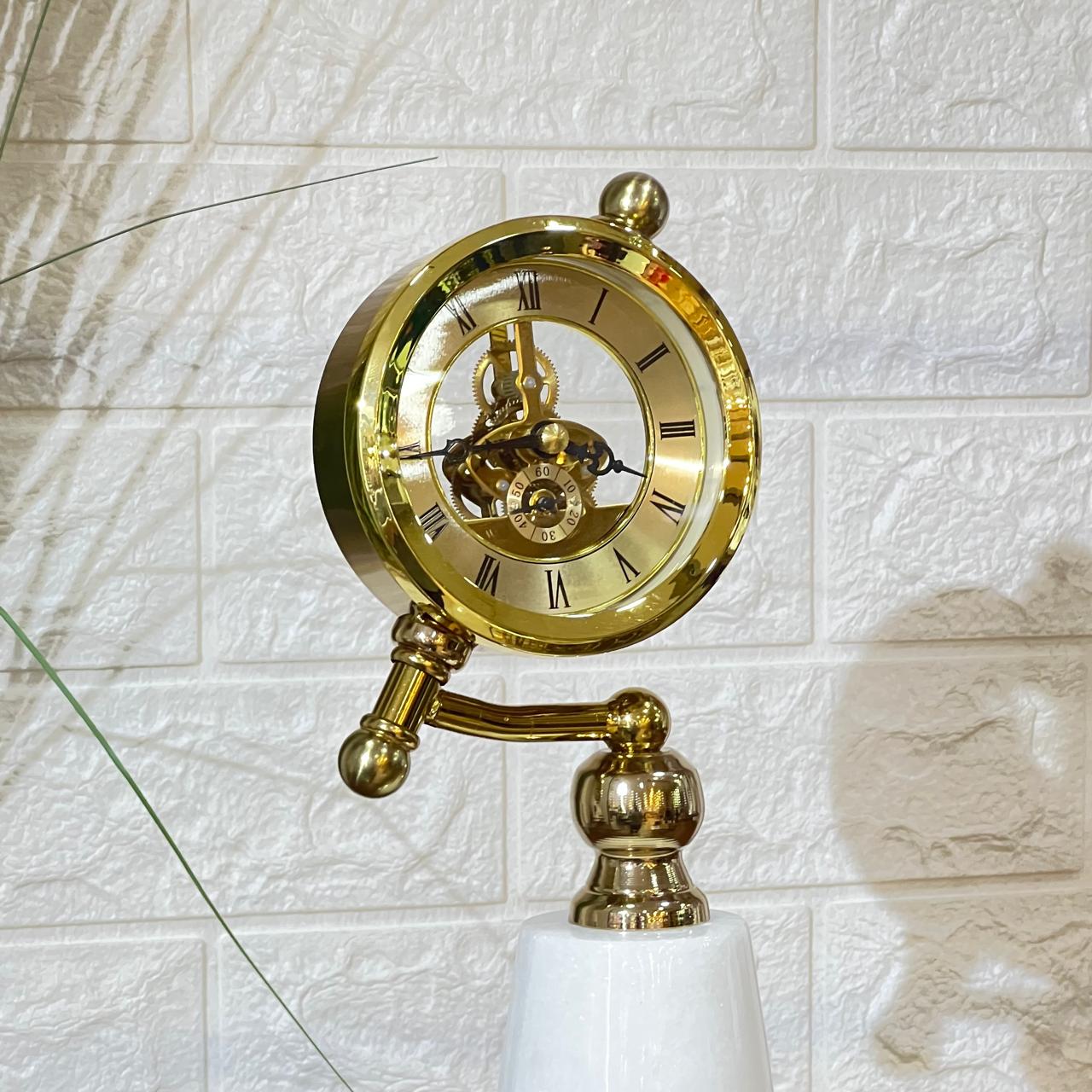 Luxury Marble Base Clock