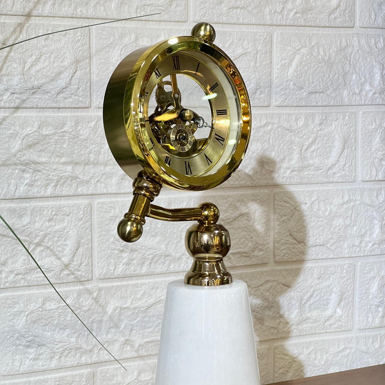 Luxury Marble Base Clock
