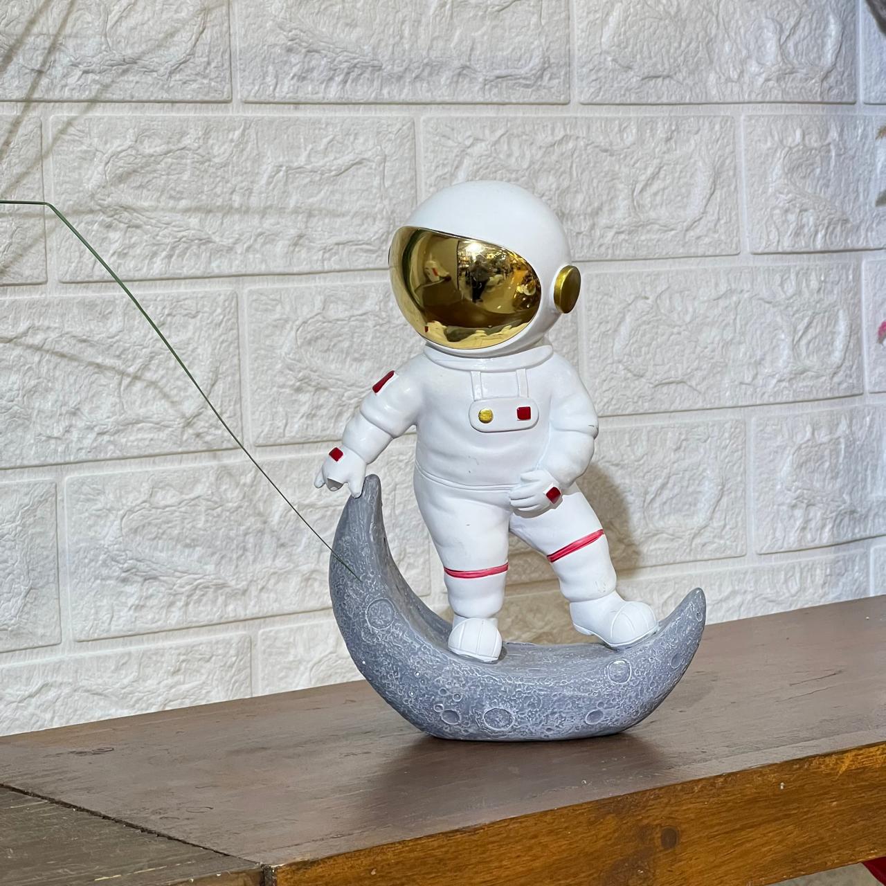 Cute Astronaut Riding The Man