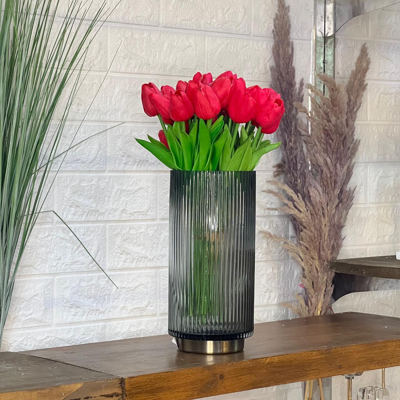 Luxury Black Tint Vase