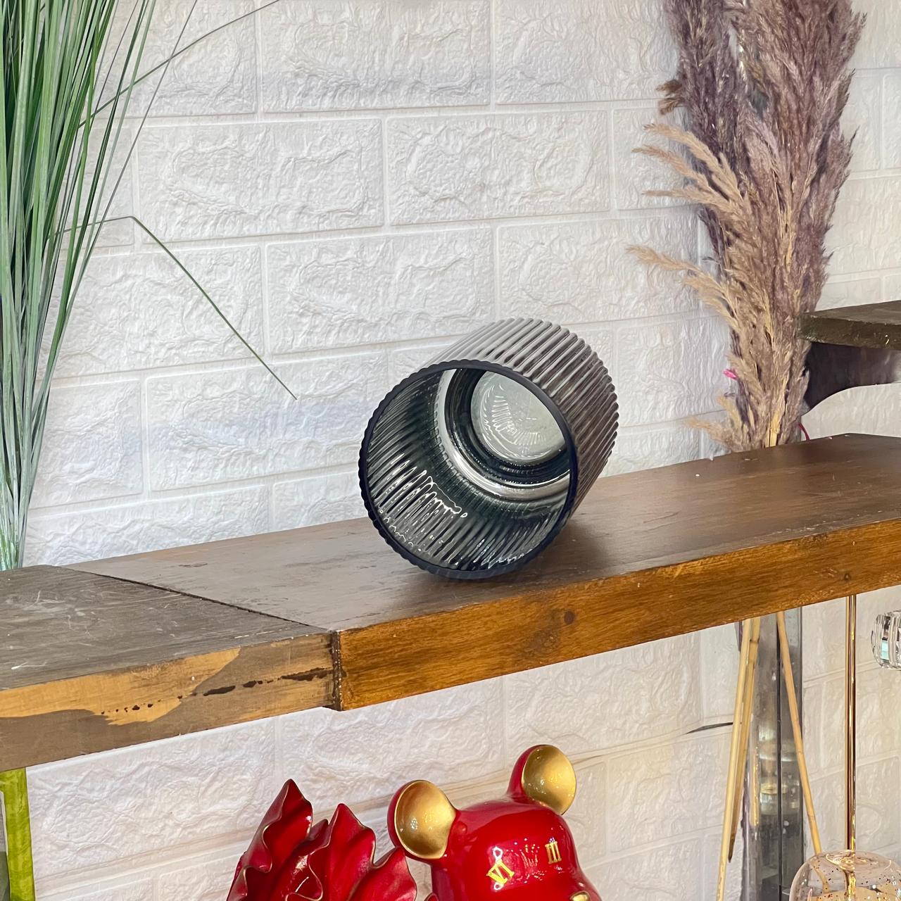 Luxury Black Tint Vase