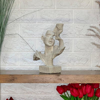 Abstract Hugging Sculpture