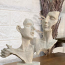 Abstract Hugging Sculpture