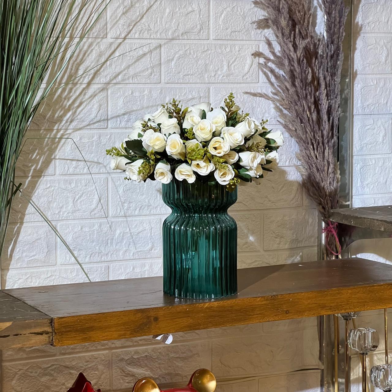 Turquoise Vase Set