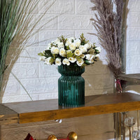 Turquoise Vase Set