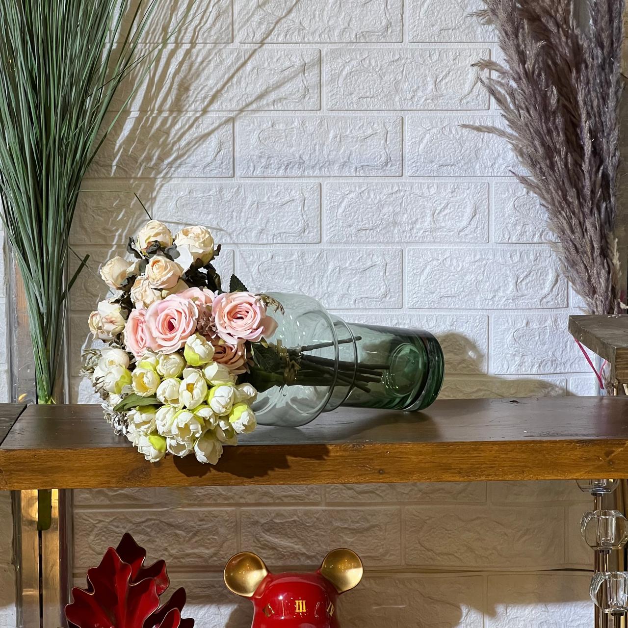 Cylinder Luxury Glass Vase