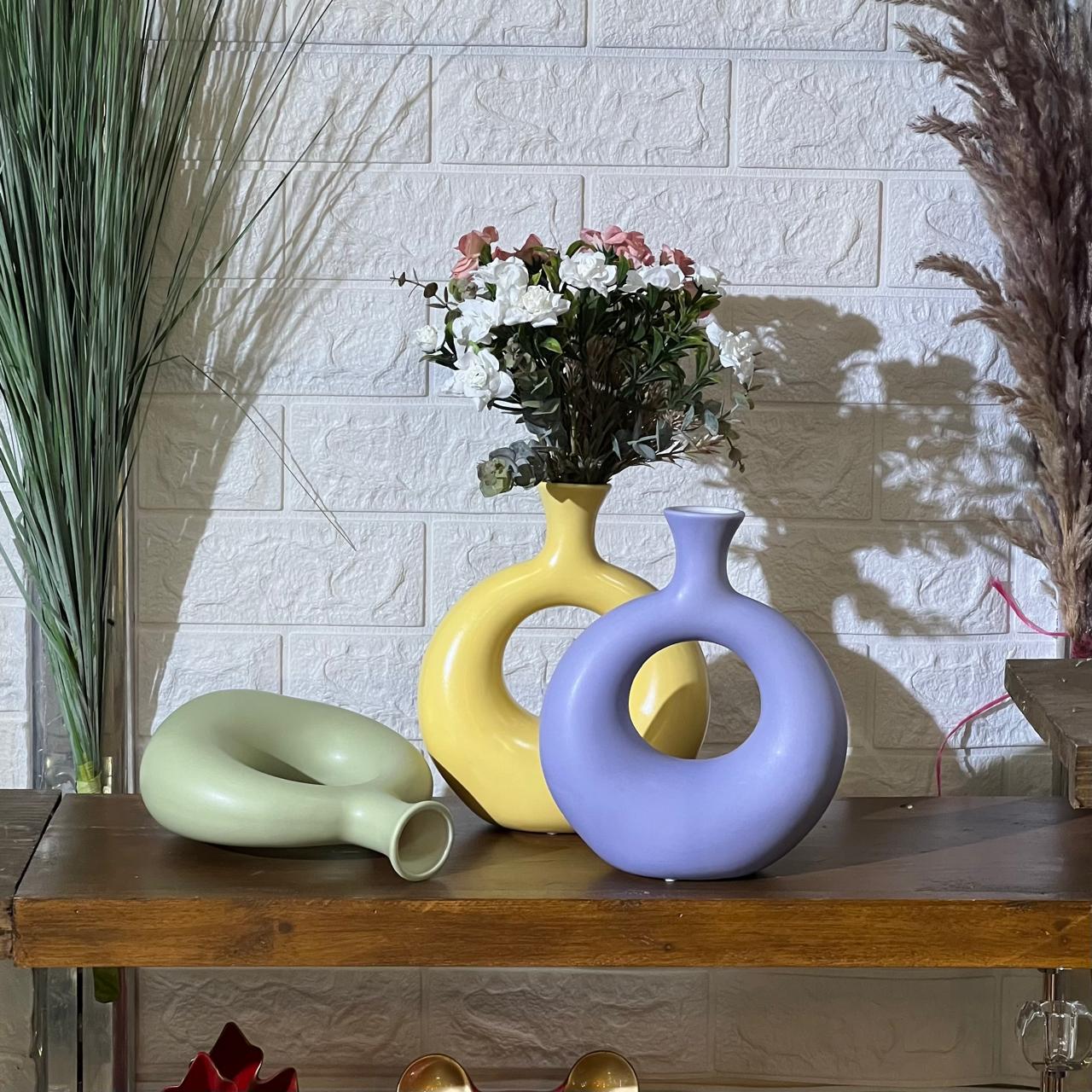 Open Round Vase