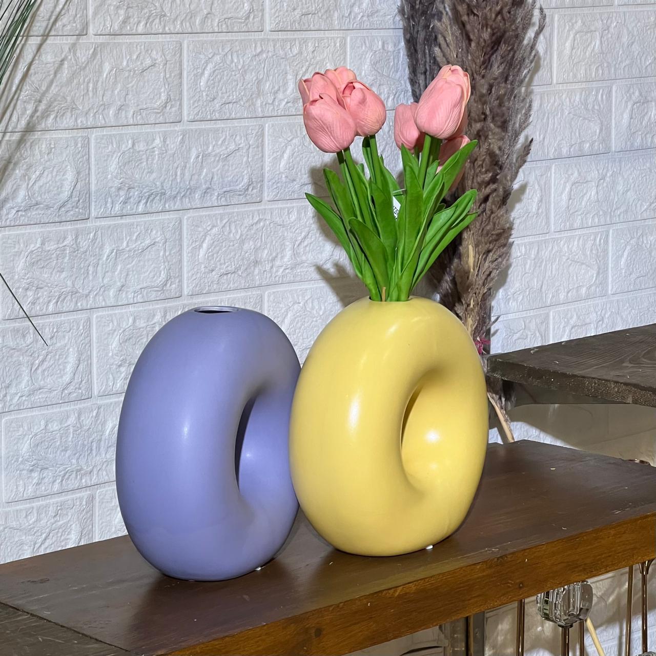 Circle Ceramic Vase