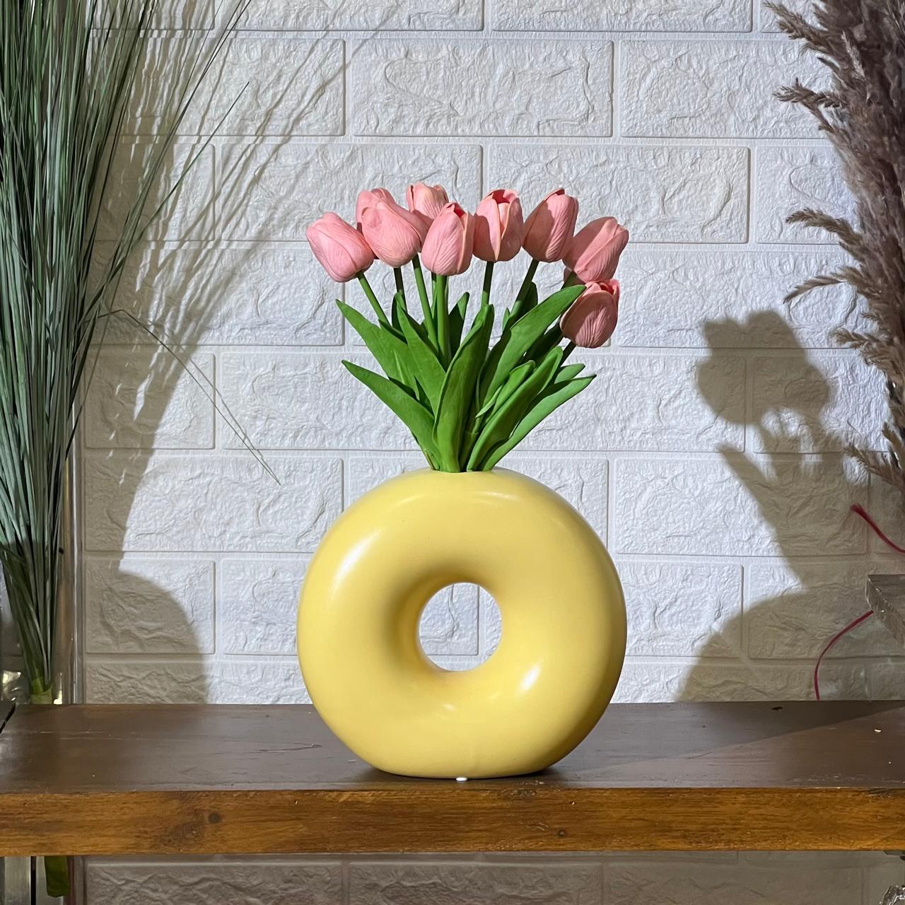 Circle Ceramic Vase
