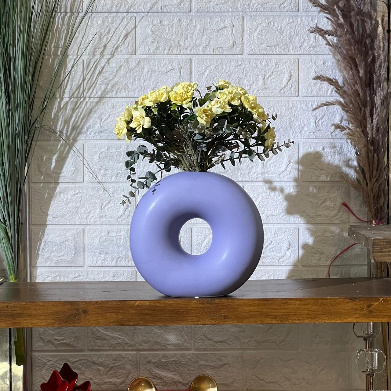 Circle Ceramic Vase