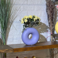 Circle Ceramic Vase